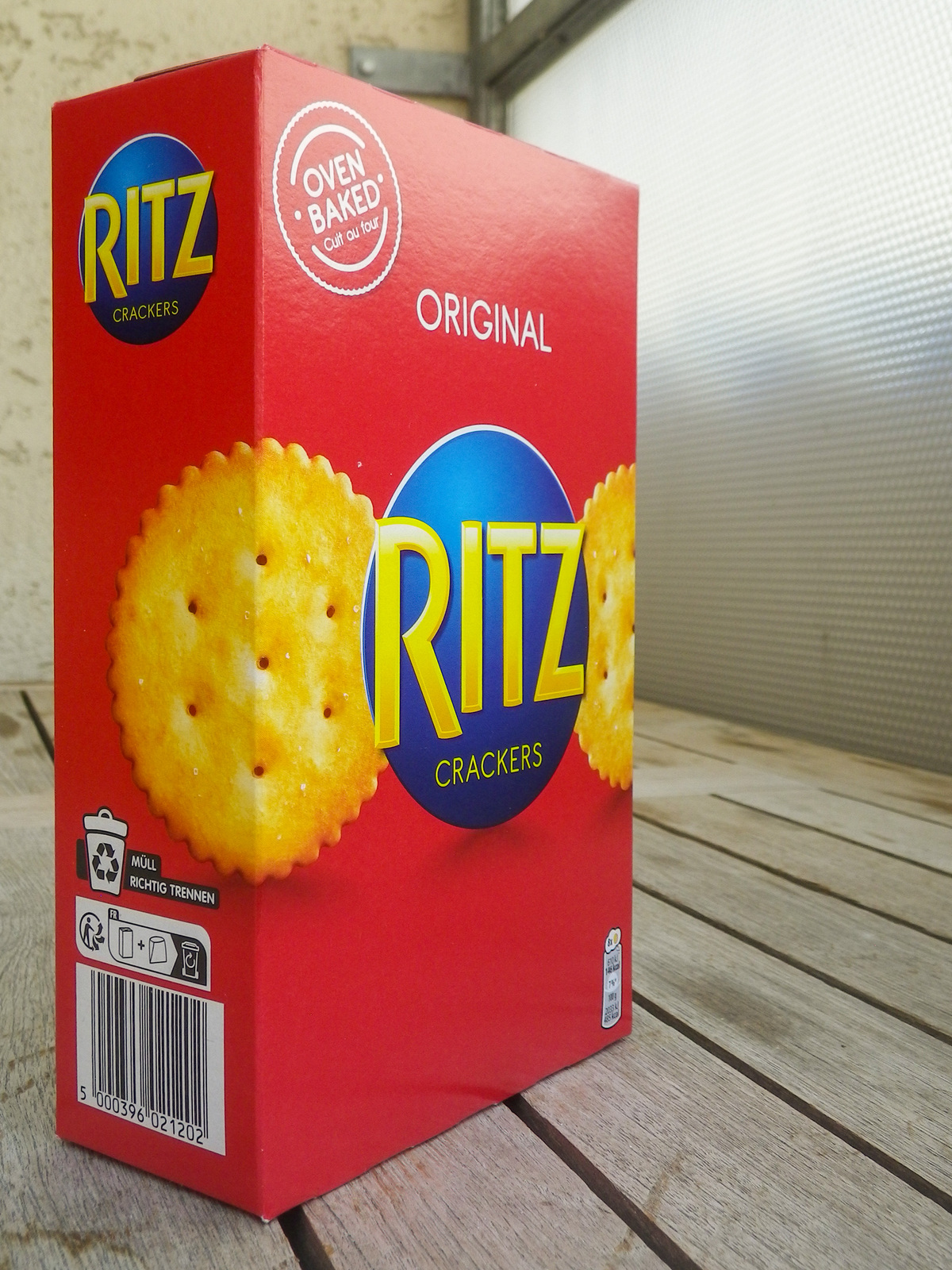 © Martin Frech: Eine Packung Ritz-Cracker