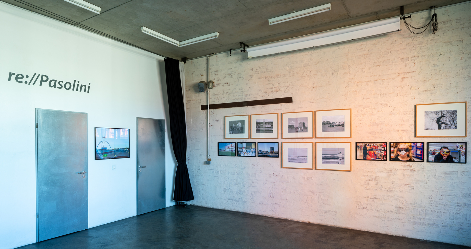 Installationsansicht re://Pasolini (Foto: Tobias D. Kern)
