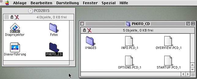 © Martin Frech: Das Photo_CD-Verzeichnis enthält die Image­Pac-Dateien.