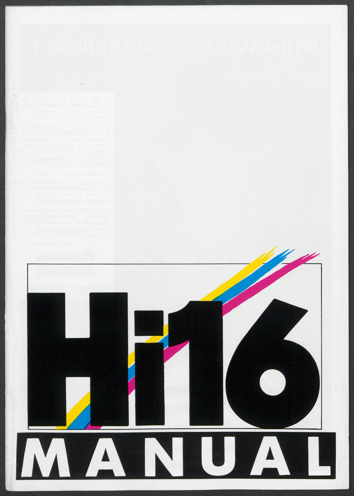 Hi16 Manual (1990), Titel