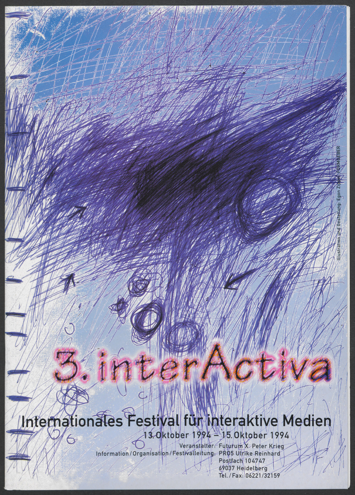 Titelseite Programmheft zur interActiva 3