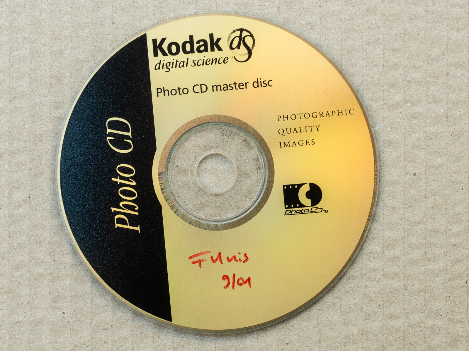 © Martin Frech: Eine Photo CD Master von 2001